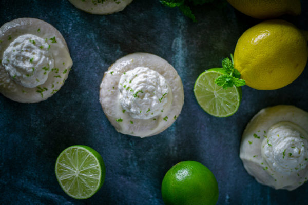 Baked Key Lime Donuts